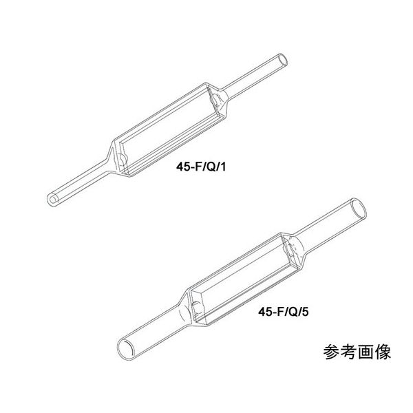 蛍光顕微鏡用インラインフロー石英セル