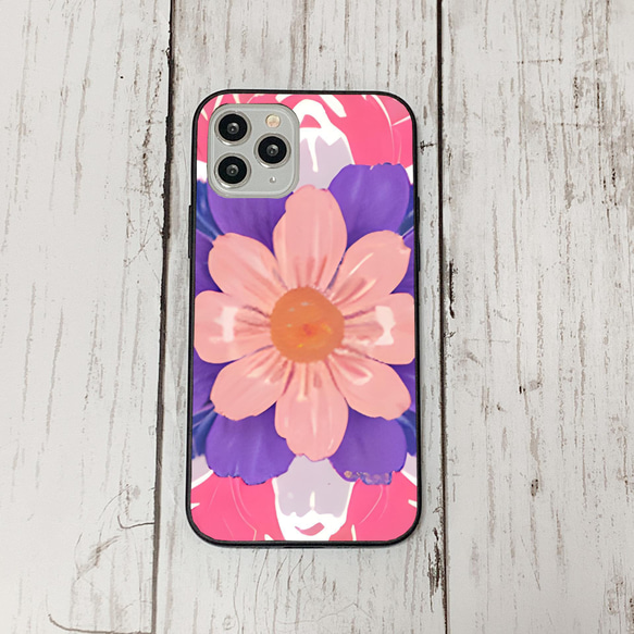 iphonecase4-10_19 iphone 強化ガラス お花(ic) アイフォン iface ケース