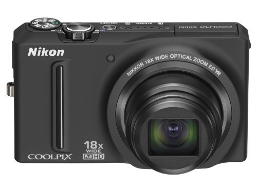 NikonデジタルカメラCOOLPIX S9100 ノーブルブラック S9100BK【中古品】