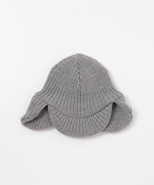 KIJIMA TAKAYUKI　WOOL KNIT EAR CAP