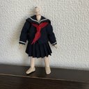 オビツ11 セーラー服3点セット　ネイビー