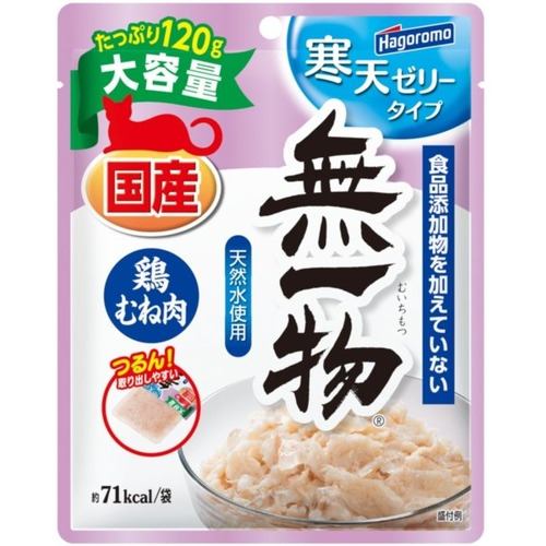 はごろもフーズ 無一物パウチ寒天ゼリー鶏むね肉 120g