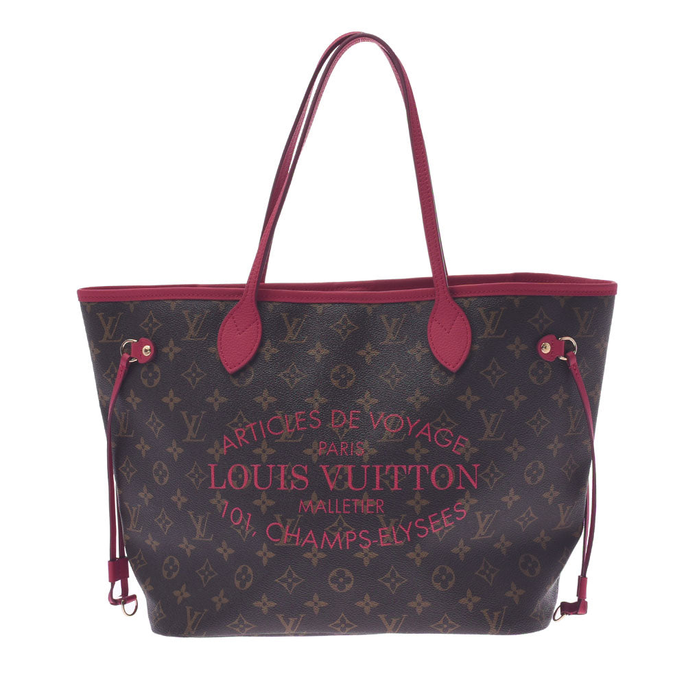 LOUIS VUITTON ルイヴィトン モノグラム ネヴァーフル MM ローズアンディアン M40940 ユニセックス モノグラムキャンバス トートバッグ ABランク 中古 