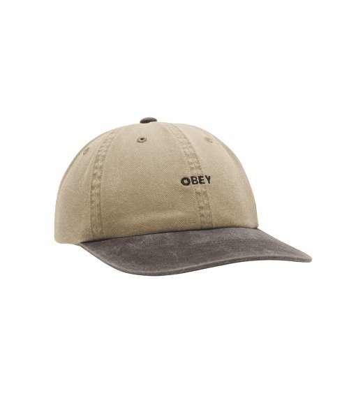 OBEY PIGMENT 2 TONE LC 6P CAP