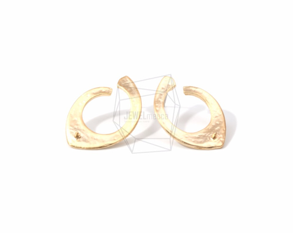 ERG-571-MG【2個入り】Vシェイプフレームピアス,V Shape Frame Post Earring