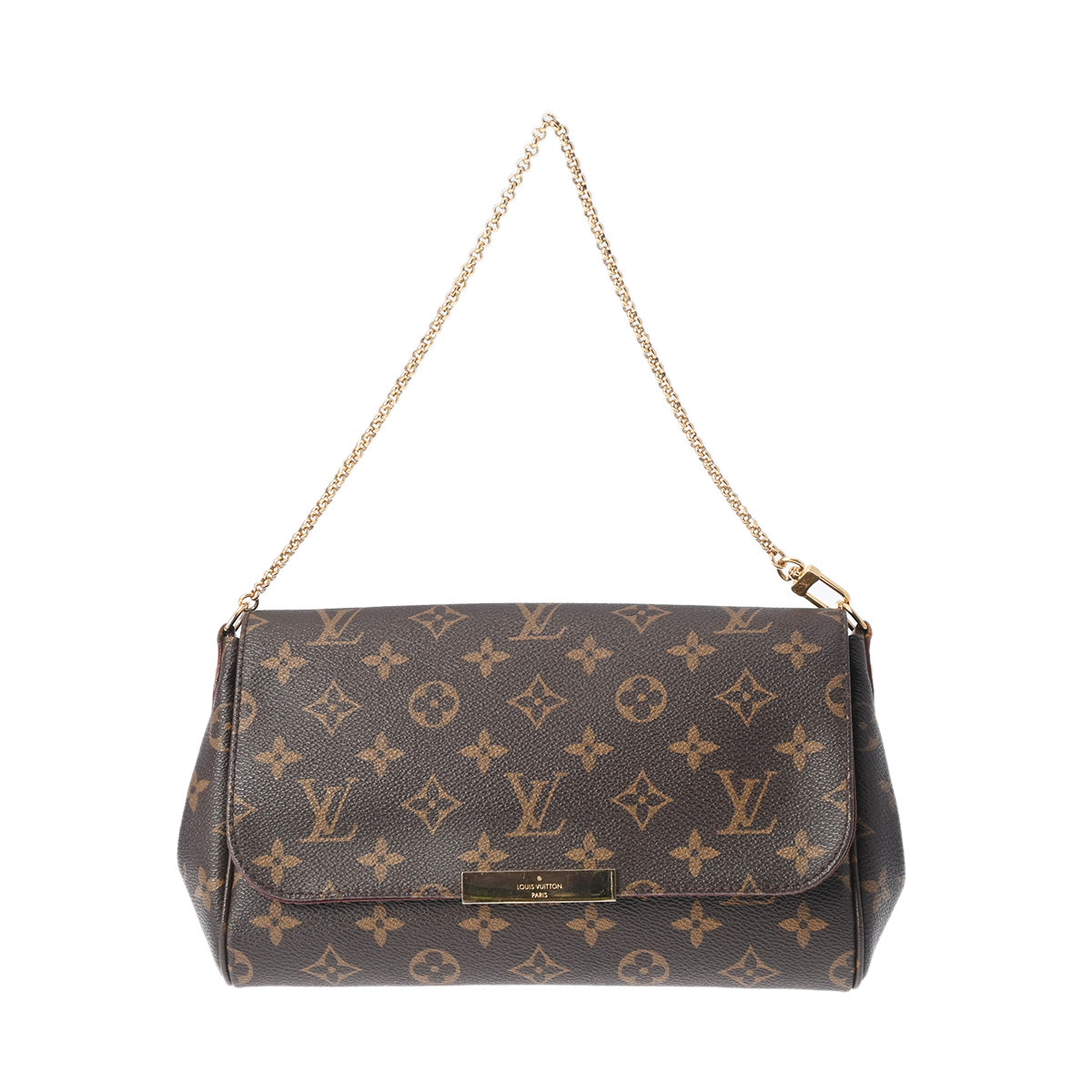 LOUIS VUITTON ルイヴィトン モノグラム フェイボリット PM 2WAY ブラウン M40717 レディース モノグラムキャンバス ショルダーバッグ Bランク 中古 