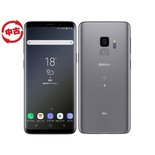 【中古】Samsung Galaxy S9 SC-02K SIMフリーチタニウムグレイ Galaxy S9 チタニウムグレイ