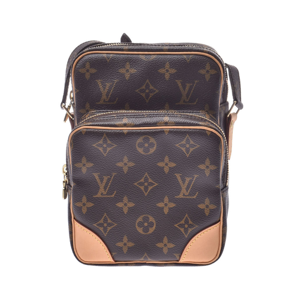 LOUIS VUITTON ルイヴィトン モノグラム アマゾン ブラウン ゴールド金具 M45236 ユニセックス モノグラムキャンバス ショルダーバッグ Aランク 中古 