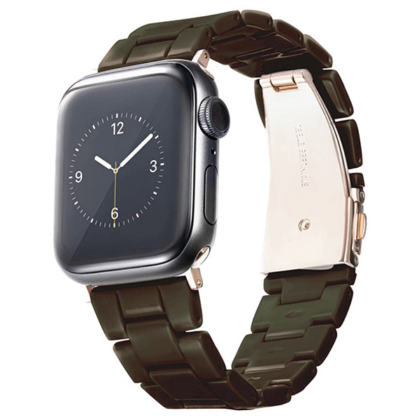 GAACAL Apple Watch Series 1-8/SE1-2/Ultra [42/44/45/49mm]用プラスチックバンド 茶色 Z00147KB