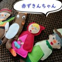 おはなしエプロン　赤ずきんちゃん エプロンシアター　保育園・幼稚園・子供