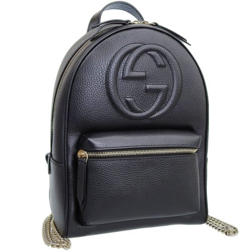 GUCCI グッチ インターロッキング G SOHO BACK PACK ソーホー バックパック リュック レザー