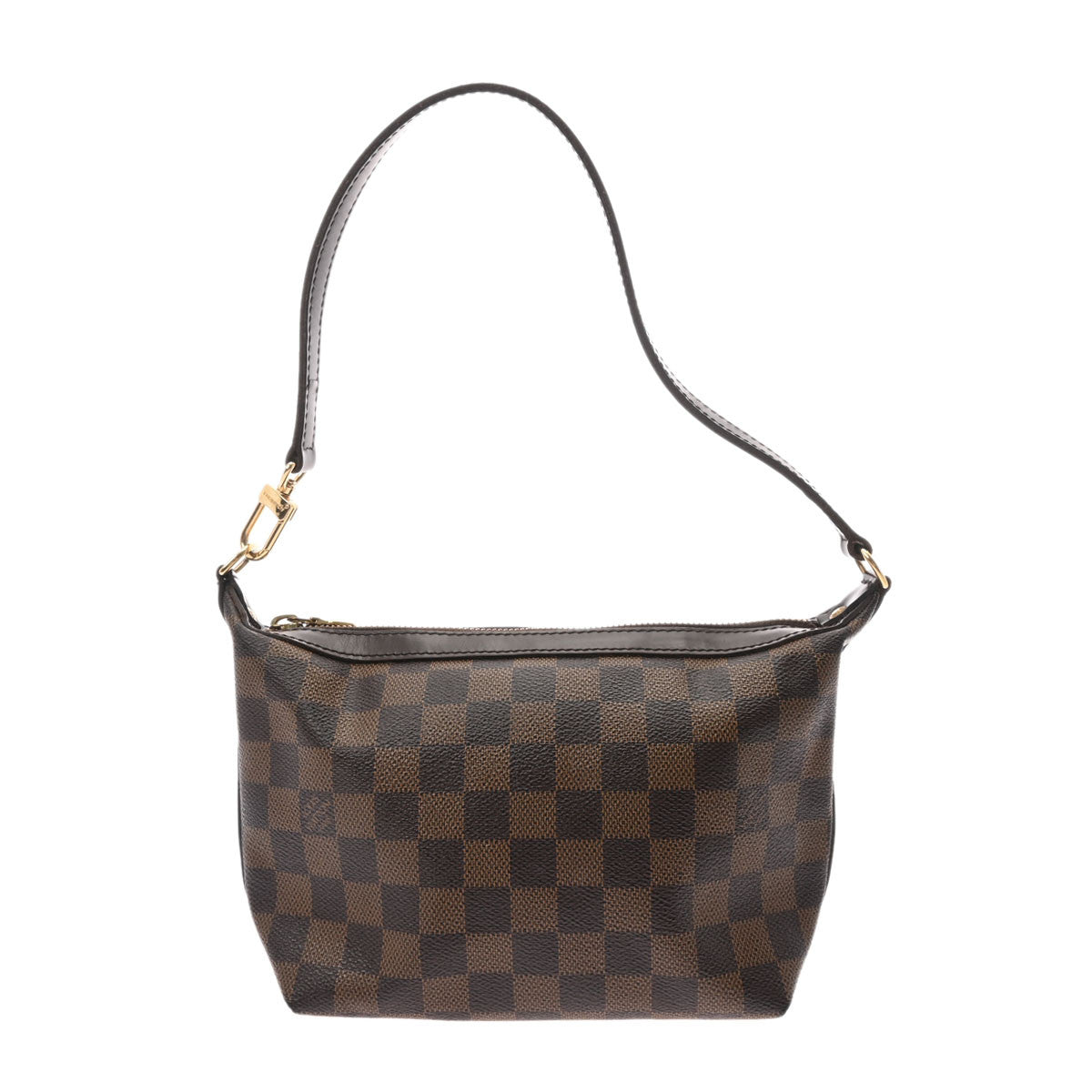 LOUIS VUITTON ルイヴィトン ダミエ イロヴォ PM ブラウン N51996 レディース ダミエキャンバス ショルダーバッグ Bランク 中古 