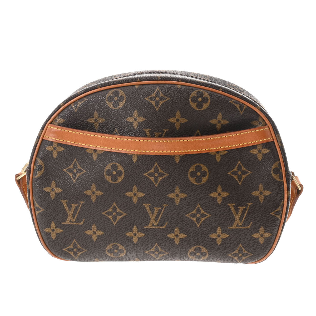 LOUIS VUITTON ルイヴィトン モノグラム ブロワ ブラウン M51221 レディース モノグラムキャンバス ショルダーバッグ Bランク 中古 