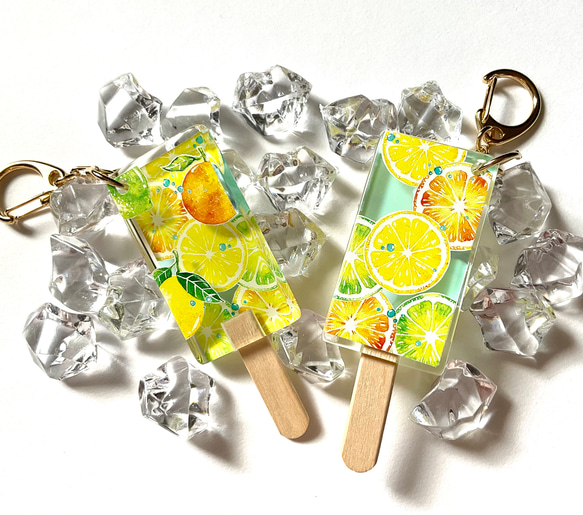 Juicy  Summerアイスキャンディーアクキー