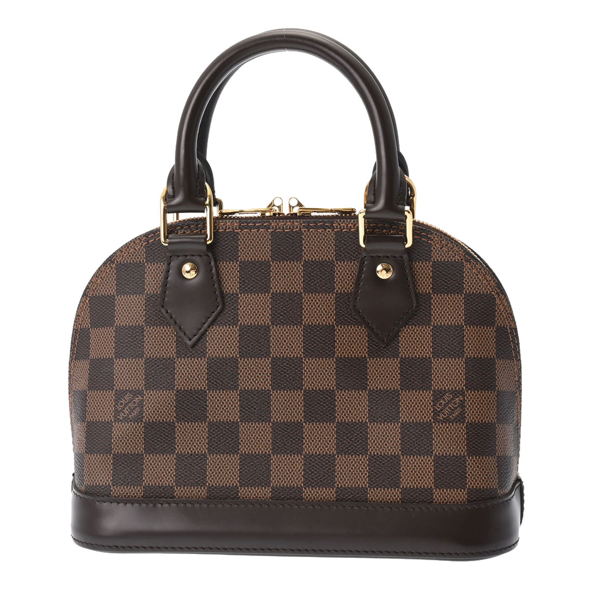 LOUIS VUITTON ルイヴィトン ダミエ アルマ BB ブラウン N41221 レディース ダミエキャンバス 2WAYバッグ Aランク 中古 