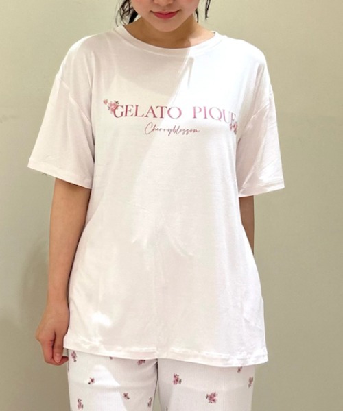 gelato pique/【SAKURA】ワンポイントTシャツ