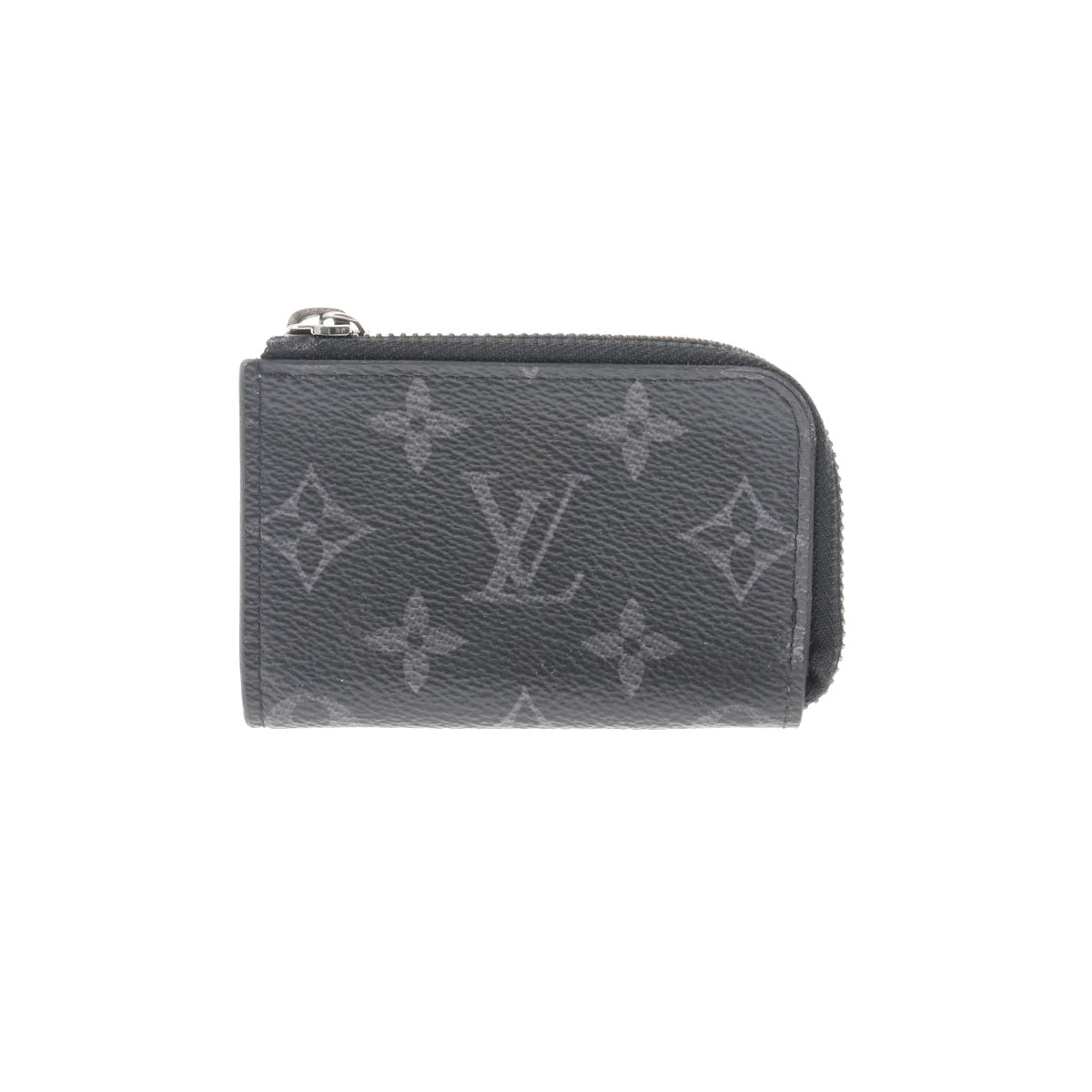 LOUIS VUITTON ルイヴィトン モノグラム エクリプス ポルトモネジュール 黒/グレー M63536 メンズ モノグラムエクリプスキャンバス コインケース Bランク 中古 