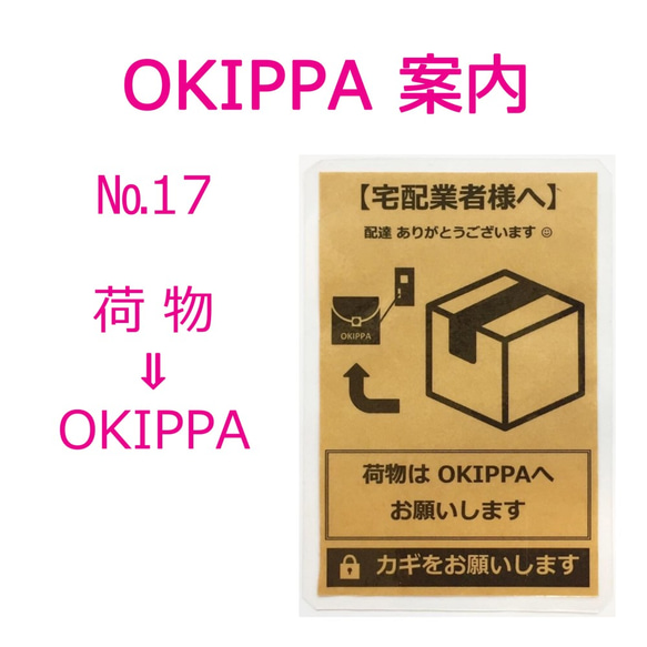 №17 OKIPPA案内 ☆ ハガキサイズ