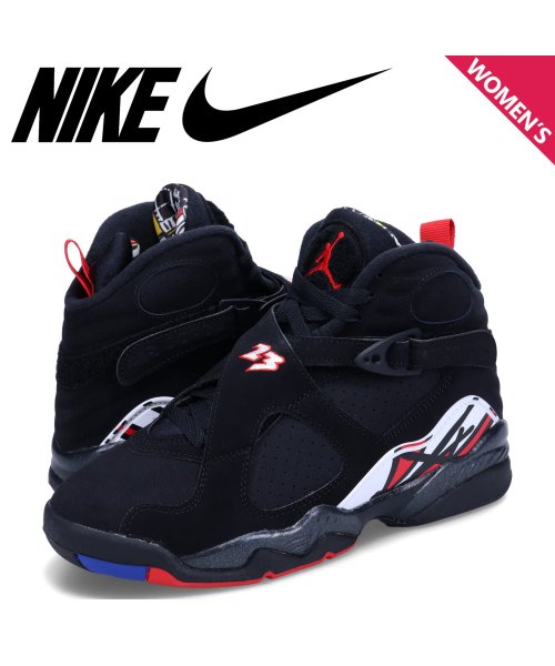 NIKE AIR JORDAN 8 RETRO GS ナイキ エアジョーダン8 レトロ スニーカー レディース ブラック 黒 305368－062