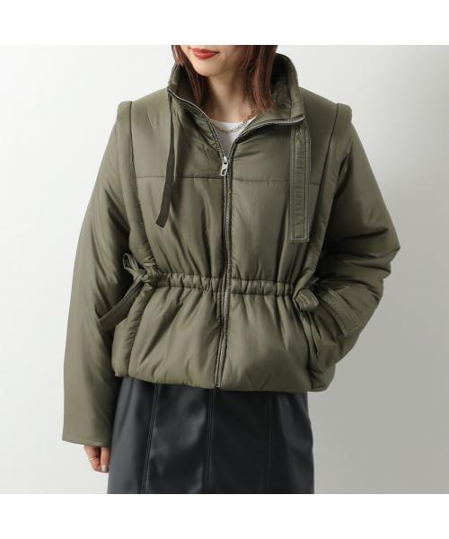 ガニー/GANNI 中綿ジャケット Shiny Quilt Vest Jacket