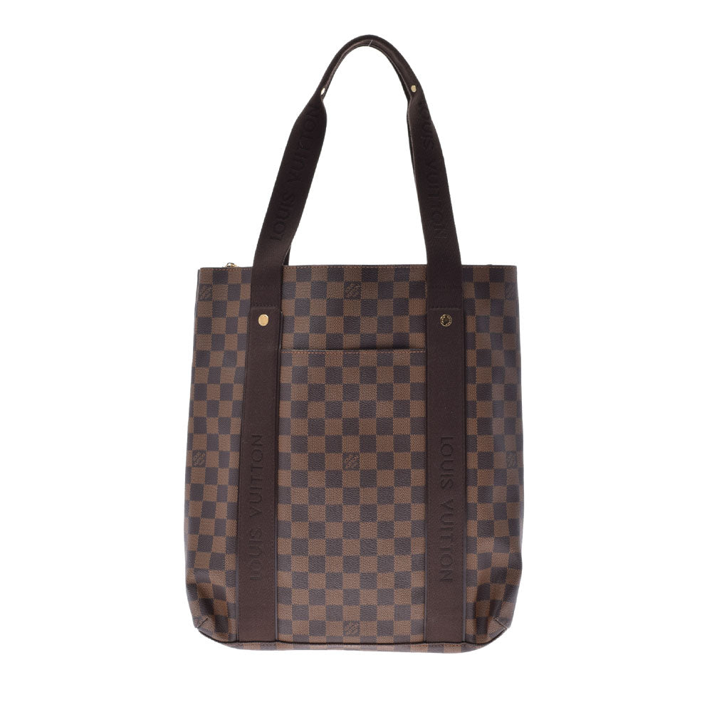 LOUIS VUITTON ルイヴィトン ダミエ カバボブール ブラウン N52006 ユニセックス ダミエキャンバス トートバッグ Aランク 中古 