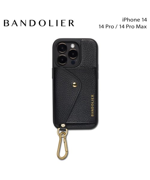 BANDOLIER バンドリヤー iPhone 14 14Pro iPhone 14 Pro Max スマホケース 携帯 アイフォン キーホルダー キーリング