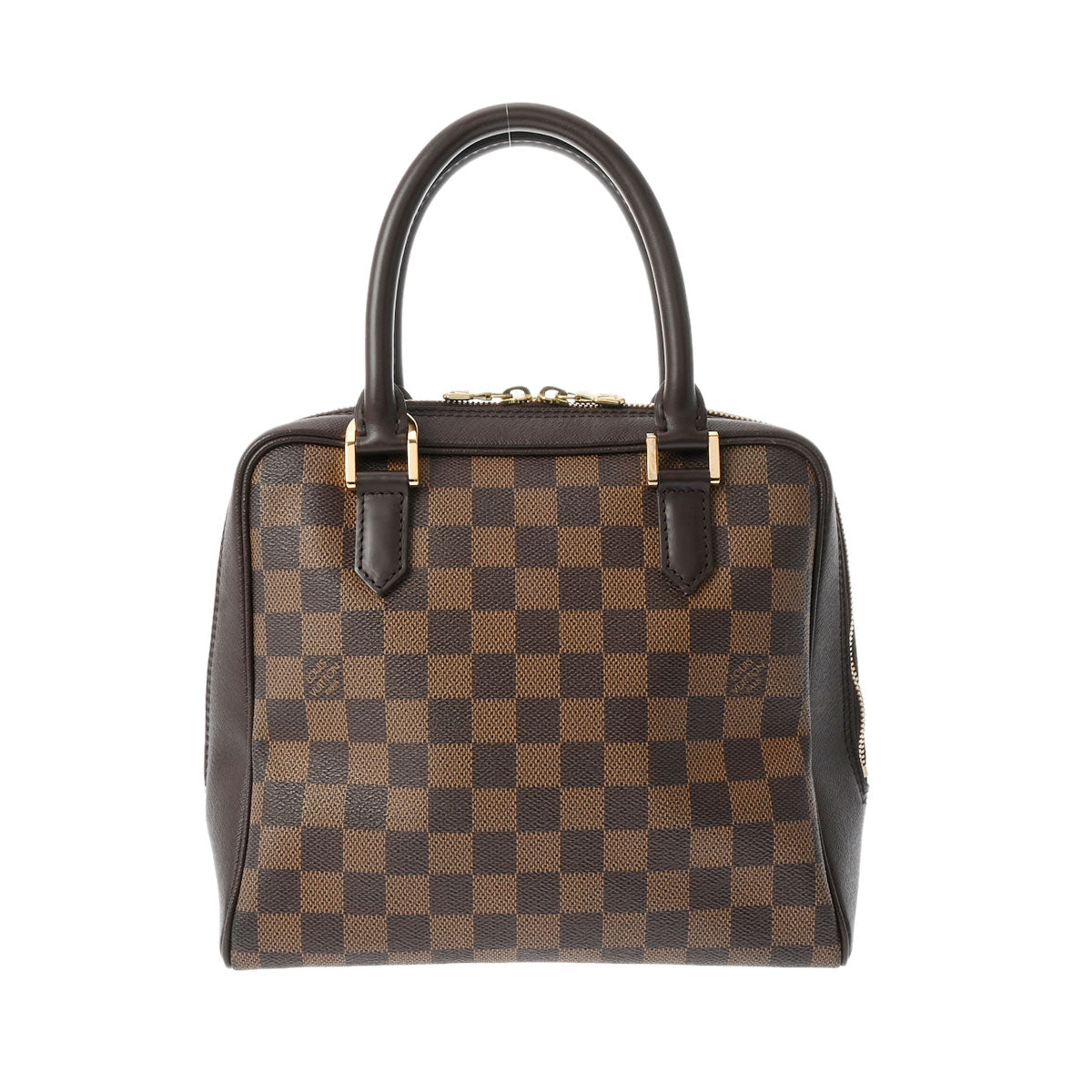 LOUIS VUITTON ルイヴィトン ダミエ ブレラ ブラウン N51150 レディース ダミエキャンバス ハンドバッグ ABランク 中古 