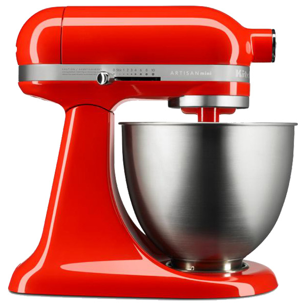 Kitchen Aid ミニスタンドミキサー(3．3L) アルチザンシリーズ ホットソース 9KSM3311XHT