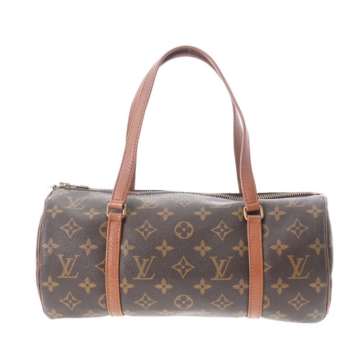 LOUIS VUITTON ルイヴィトン モノグラム パピヨン GM 旧型 ブラウン M51365 レディース モノグラムキャンバス ハンドバッグ ABランク 中古 