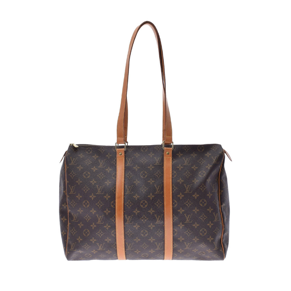 LOUIS VUITTON ルイヴィトン モノグラム フラネリー45 ブラウン M51115 レディース モノグラムキャンバス ショルダーバッグ Bランク 中古 