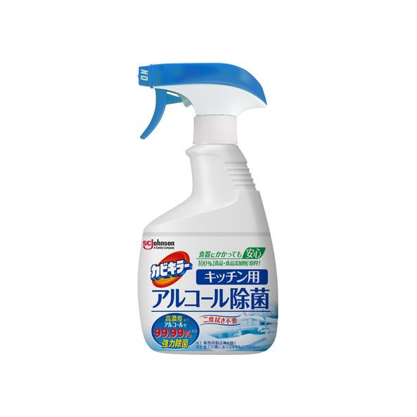 ジョンソン カビキラー アルコール除菌 キッチン用 本体 400mL FC800NW