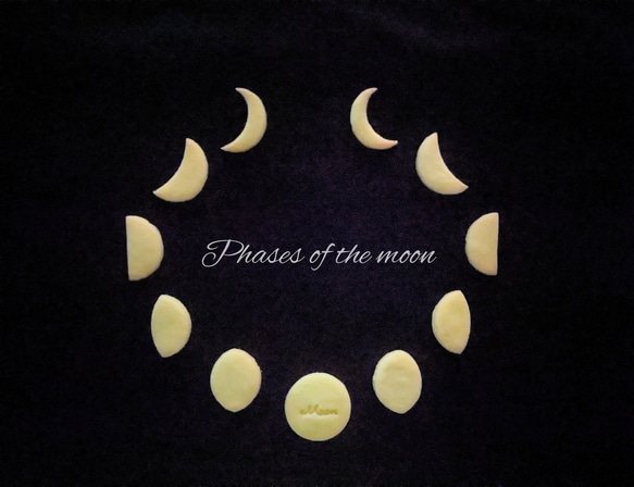 Phases of the moon 〜月の満ち欠け〜　クッキーカッター/クッキー型