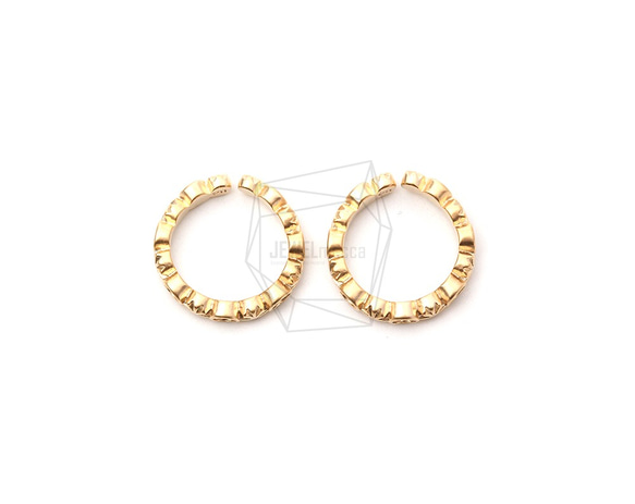 ERG-1058-MG【2個入り】ラウンドイヤーカフ/Round Earcuffs Earrings