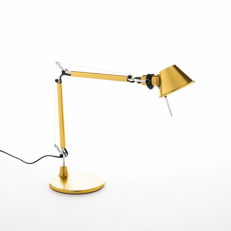 Artemide | TOLOMEO Micro テーブルランプ  ゴールド