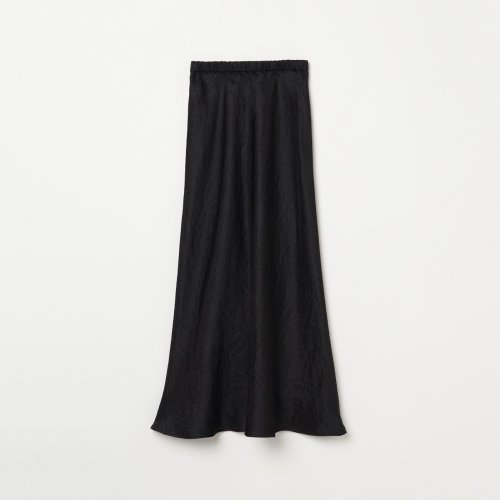 SATIN MAXI FLARE SKIRT