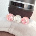 らぼっと用　ホーンアクセサリー　ヘアゴム　ピンク