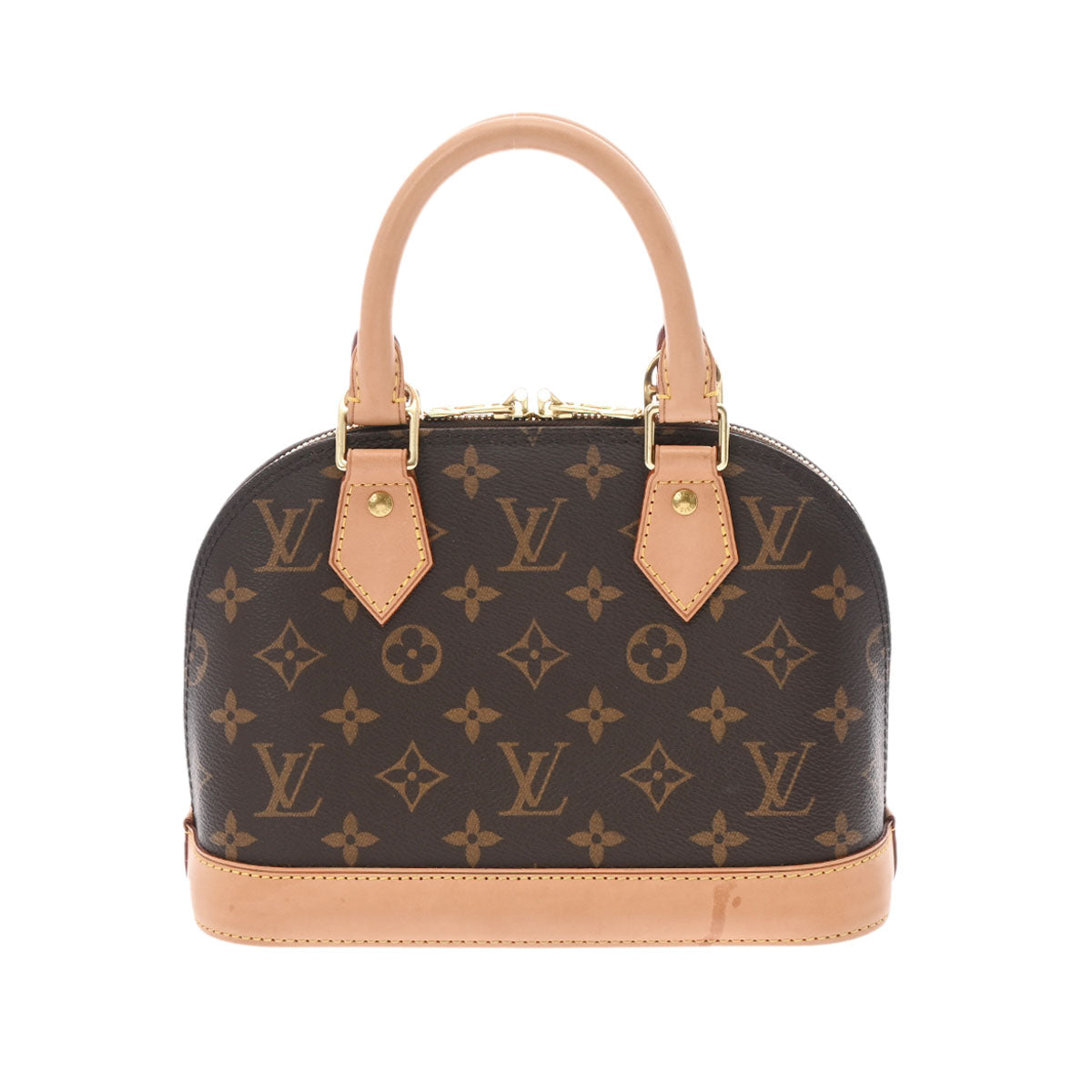 LOUIS VUITTON ルイヴィトン モノグラム アルマBB ブラウン M53152 レディース モノグラムキャンバス ハンドバッグ ABランク 中古 