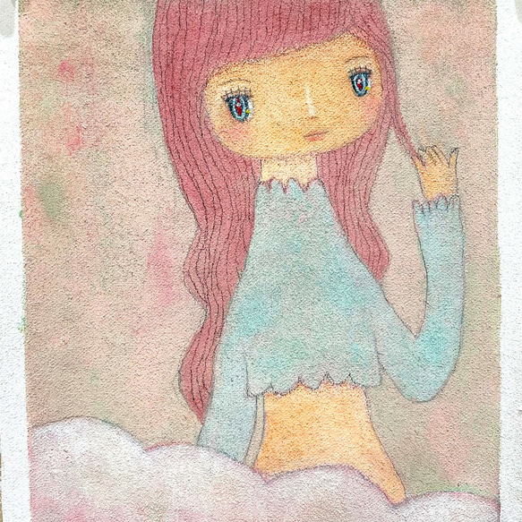 「 それ、うまくいくといいね。」　　　　　絵画