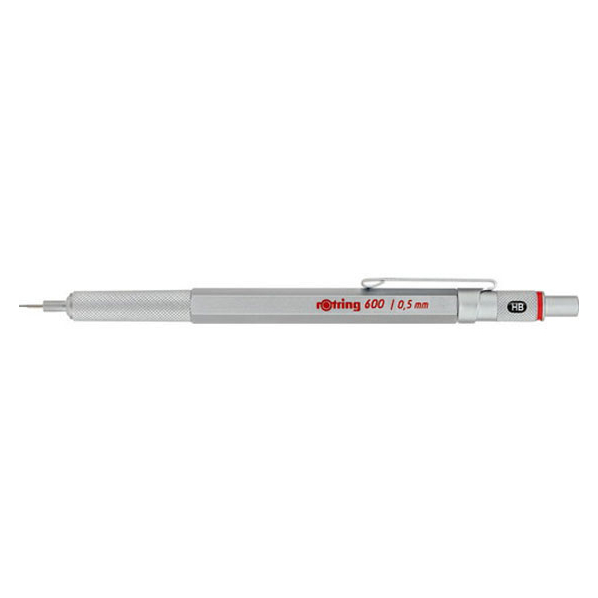 ロットリング rOtring 600 メカニカルペンシル シルバー 0.5mm FC75522-1904445