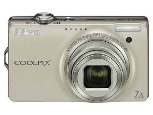 Nikon デジタルカメラ COOLPIX (クールピクス) S6000 シャンパンシルバー S6000SL【中古品】