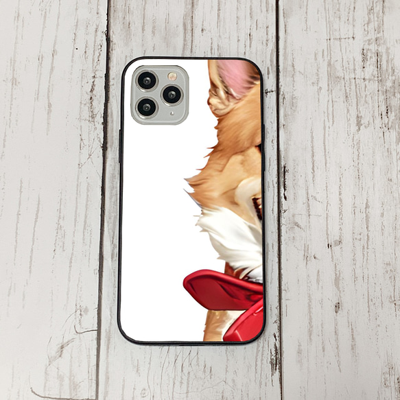 iphoneケース3-4-25 iphone 強化ガラス 犬・いぬ・ワンちゃん 箱11 かわいい アイフォン iface