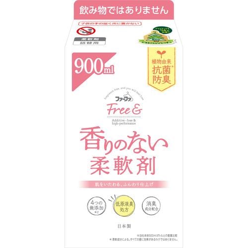 ＮＳファーファ・ジャパン フリー&柔軟剤無香料詰替900ml