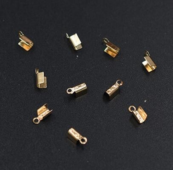 GM-070  300個 紐留めカシメ 7×3mm アクセサリーパーツ ゴールド 3X【100ヶ】