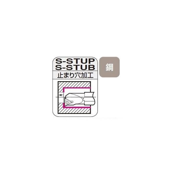 住友電工ハードメタル　SEC-ボーリングバイト　S-STUP　止まり穴加工用