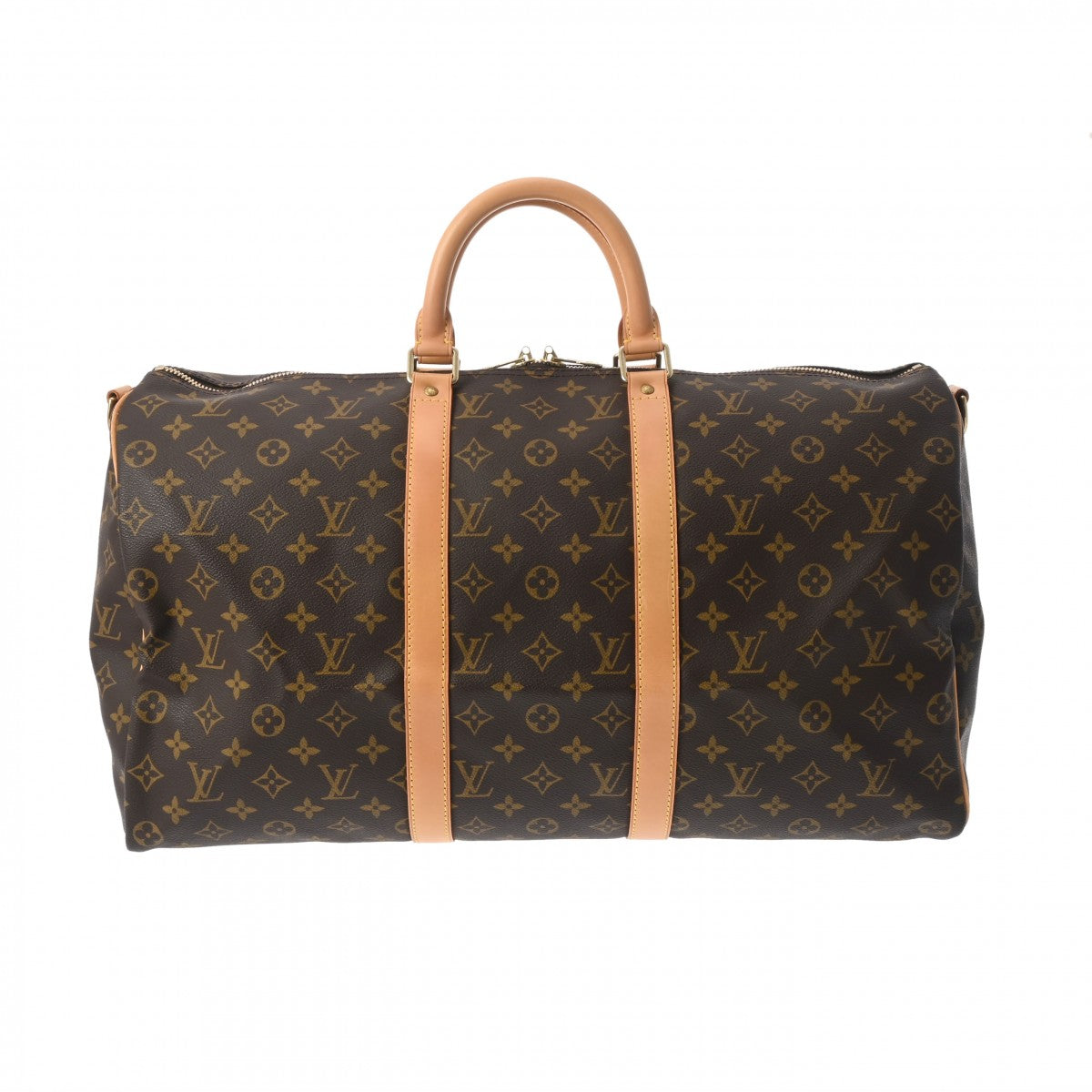 LOUIS VUITTON ルイヴィトン モノグラム キーポル バンドリエール 50 ブラウン M41416 ユニセックス モノグラムキャンバス ボストンバッグ Aランク 中古 