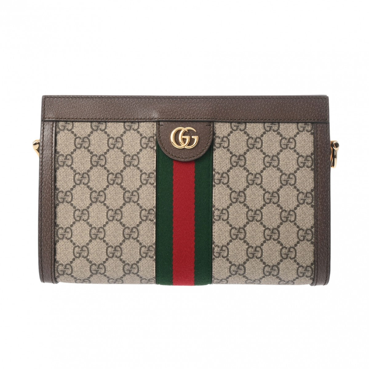 GUCCI グッチ オフィディア スモールショルダー 茶 503877 レディース GGスプリームキャンバス ショルダーバッグ 新同 中古 