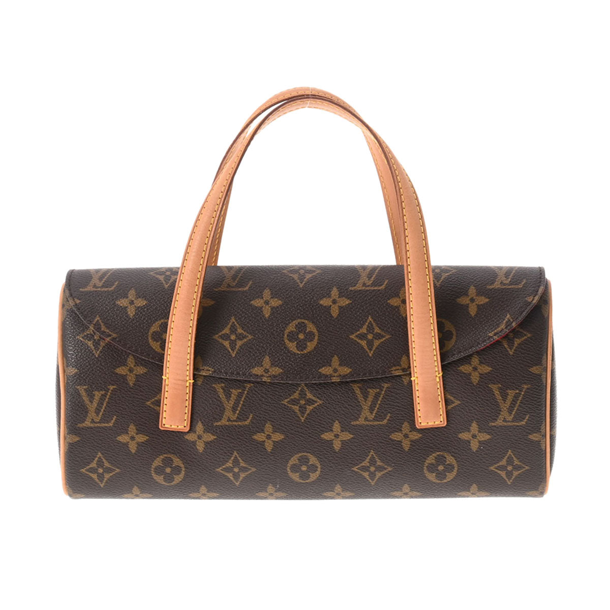 LOUIS VUITTON ルイヴィトン モノグラム ソナチネ ブラウン M51902 レディース モノグラムキャンバス ハンドバッグ ABランク 中古 