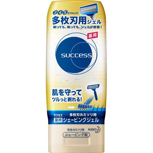 サクセス 薬用シェービングジェル 多枚刃カミソリ用 (180g)