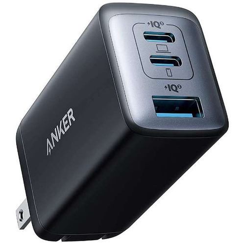 アンカー A2667N12 PowerPort III 3-Port 65W USB PD対応 GaN(窒化ガリウム) 採用 ブラック