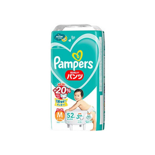 Ｐ＆Ｇ パンパース/さらさらケアパンツ スーパージャンボ たっちM 52p FCT6695